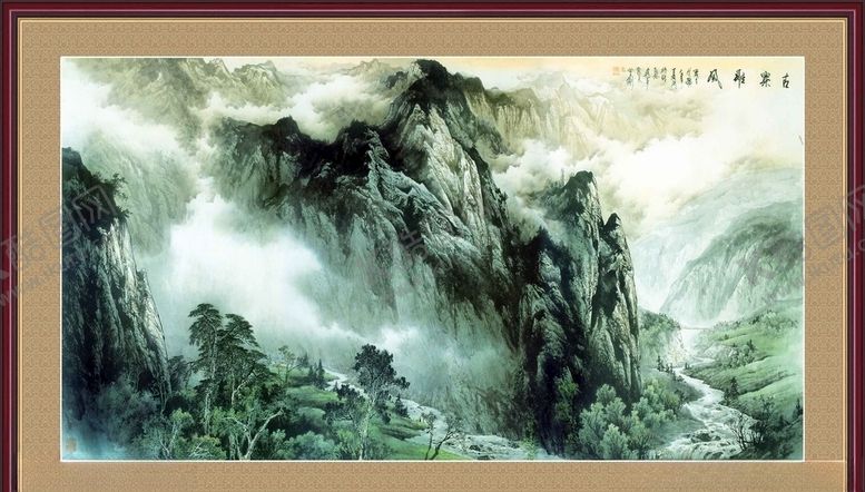 编号：70256409271655215175【酷图网】源文件下载-山水画风景画