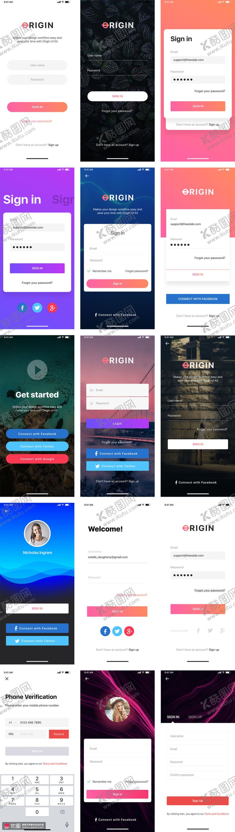 编号：12460211170737594539【酷图网】源文件下载-登录表单界面设计