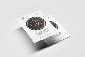 商务传单单页宣传展示样机