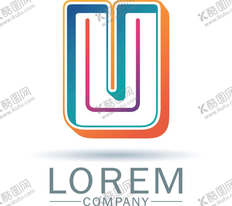 编号：12549610022017559128【酷图网】源文件下载-字母logo