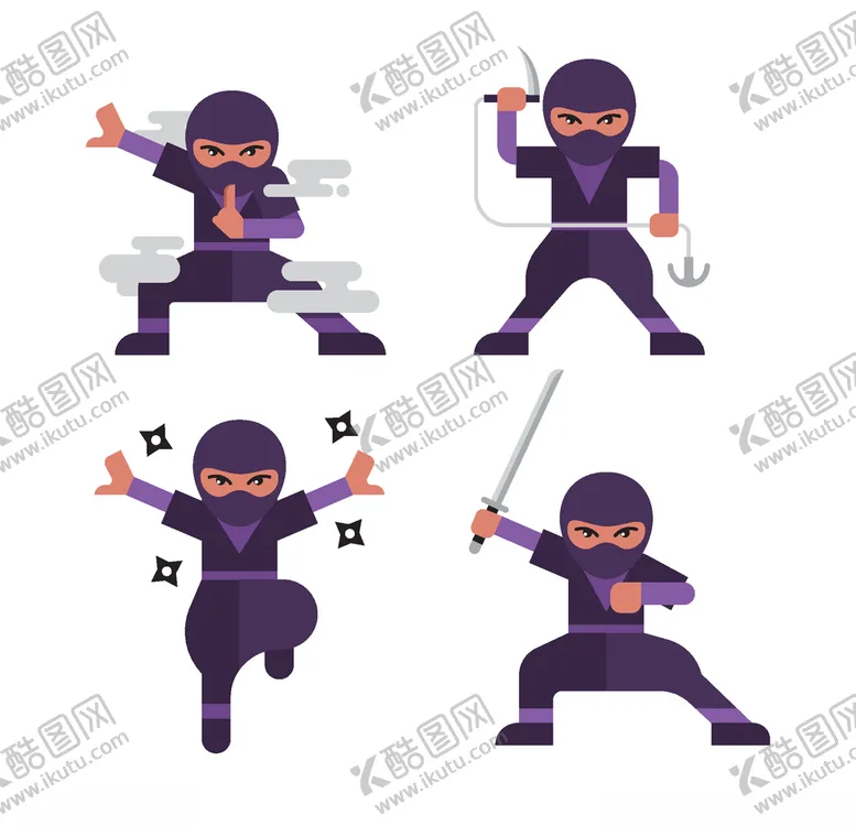 编号：70247704071357055445【酷图网】源文件下载-忍者