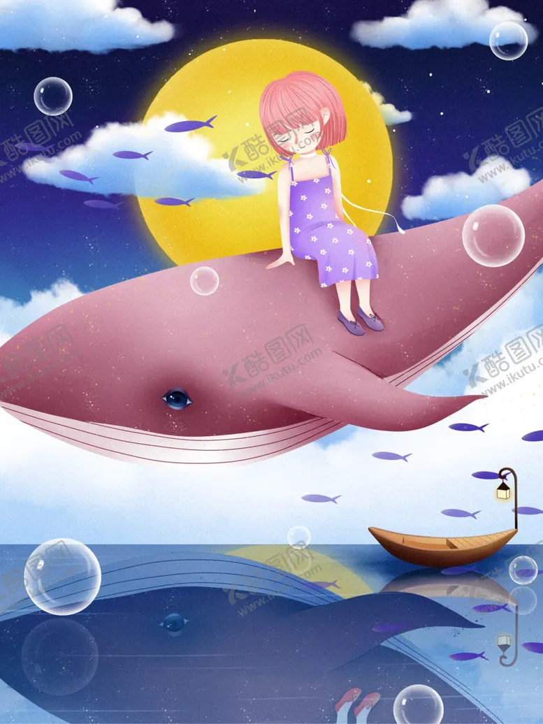 编号：18286105040941227208【酷图网】源文件下载-创意卡通插画图案