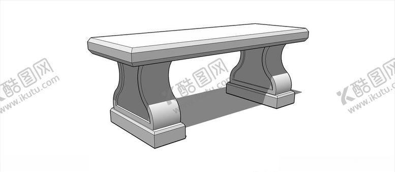 编号：62223311010156299666【酷图网】源文件下载-公园长凳公园长椅椅子凳子