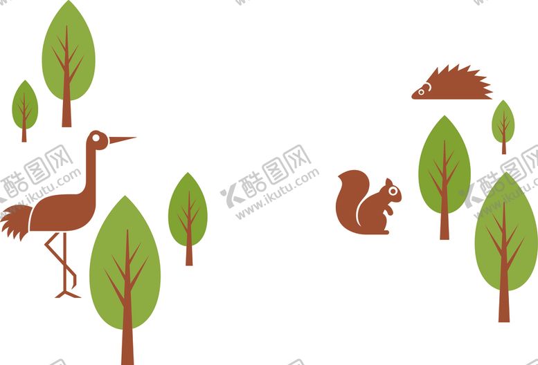 编号：44432209262005395288【酷图网】源文件下载-卡通森林