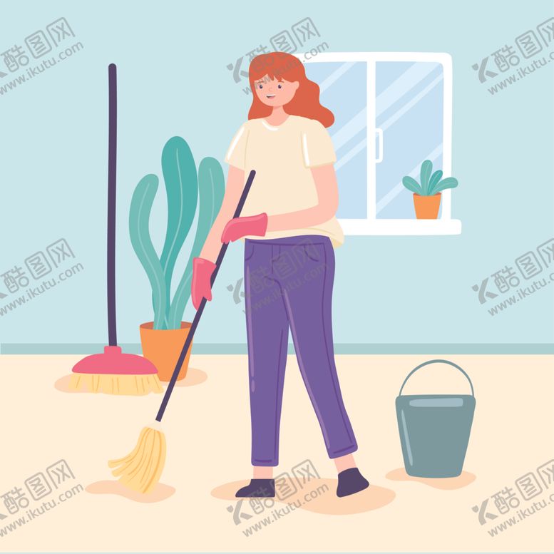 编号：41867812201753296104【酷图网】源文件下载-做家务