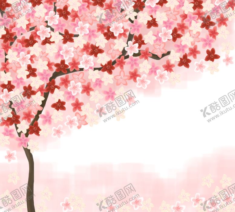编号：29744010260529549242【酷图网】源文件下载-樱花创意装饰图案