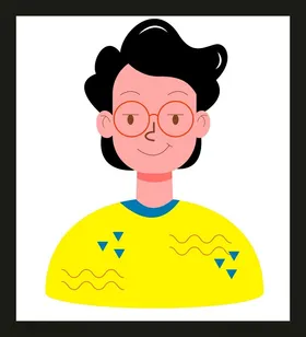手绘男人男孩卡通动画卡通动画
