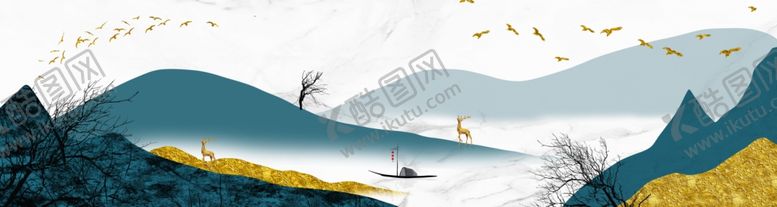 编号：40293005011022311929【酷图网】源文件下载-山水装饰画