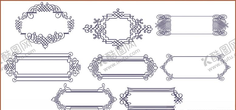 编号：47022209120550161282【酷图网】源文件下载-花边时尚花纹角花边框