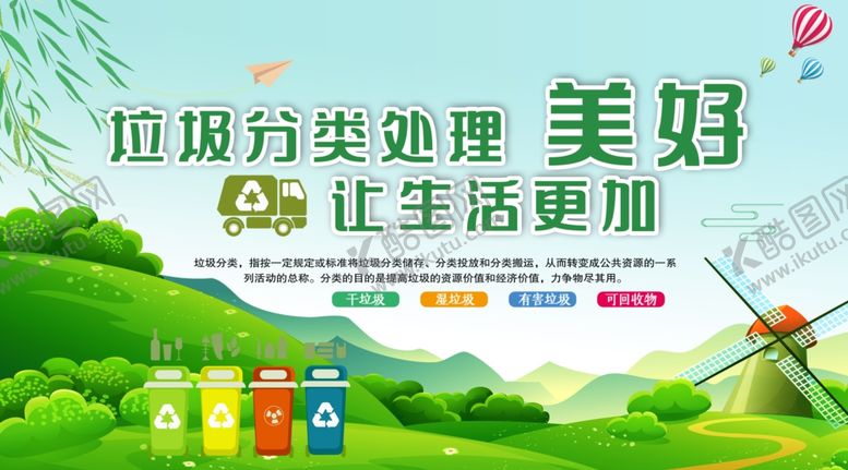 编号：16927707090346528361【酷图网】源文件下载-垃圾分类