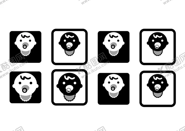 编号：45628801170843214355【酷图网】源文件下载-婴儿插画