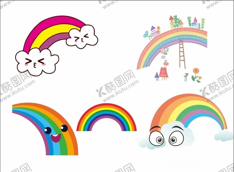 编号：19242209192154373474【酷图网】源文件下载-彩虹