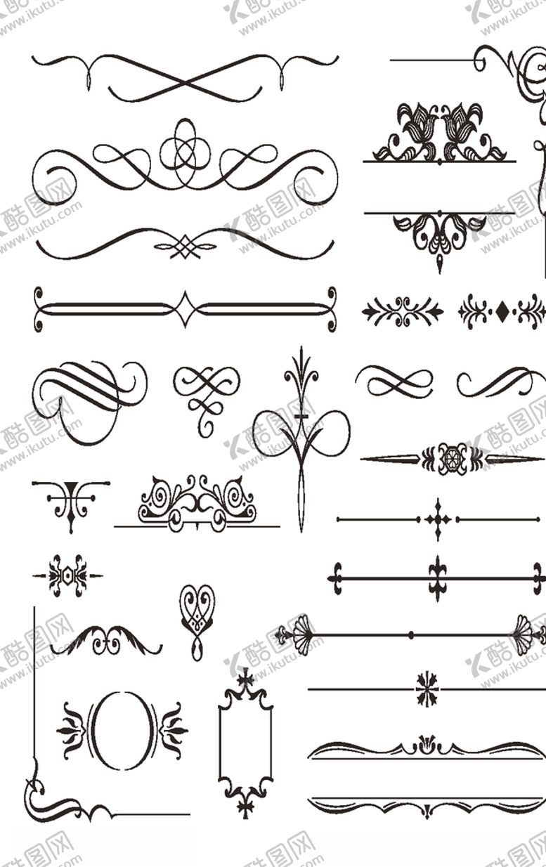 编号：63021309260921166843【酷图网】源文件下载-欧式花边高档花边时尚花纹