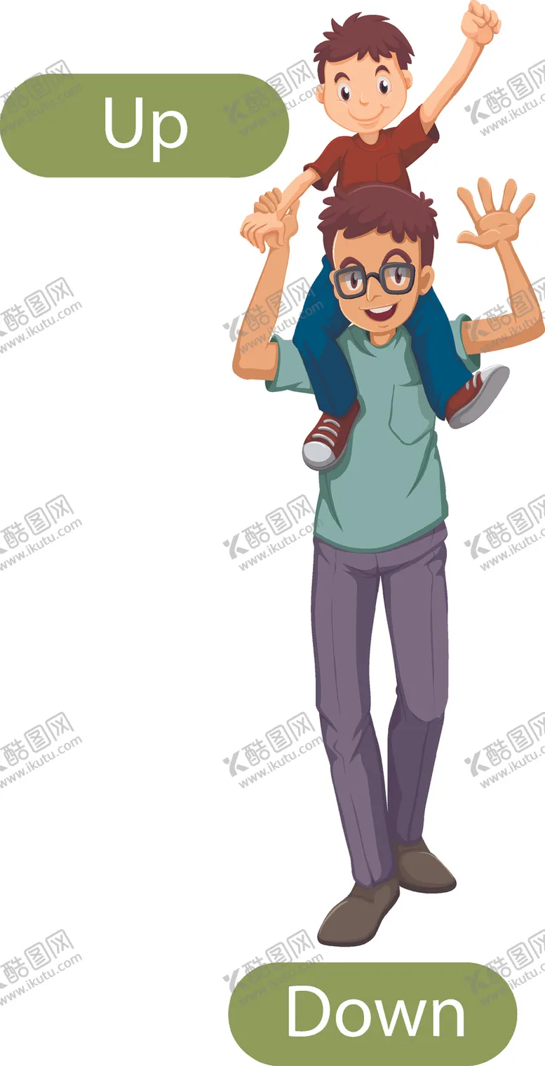 编号：45281206232041393475【酷图网】源文件下载-英语教学卡片