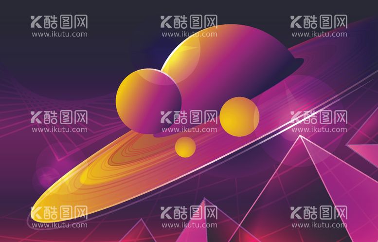 编号：90368603190547271075【酷图网】源文件下载-梦幻星空背景