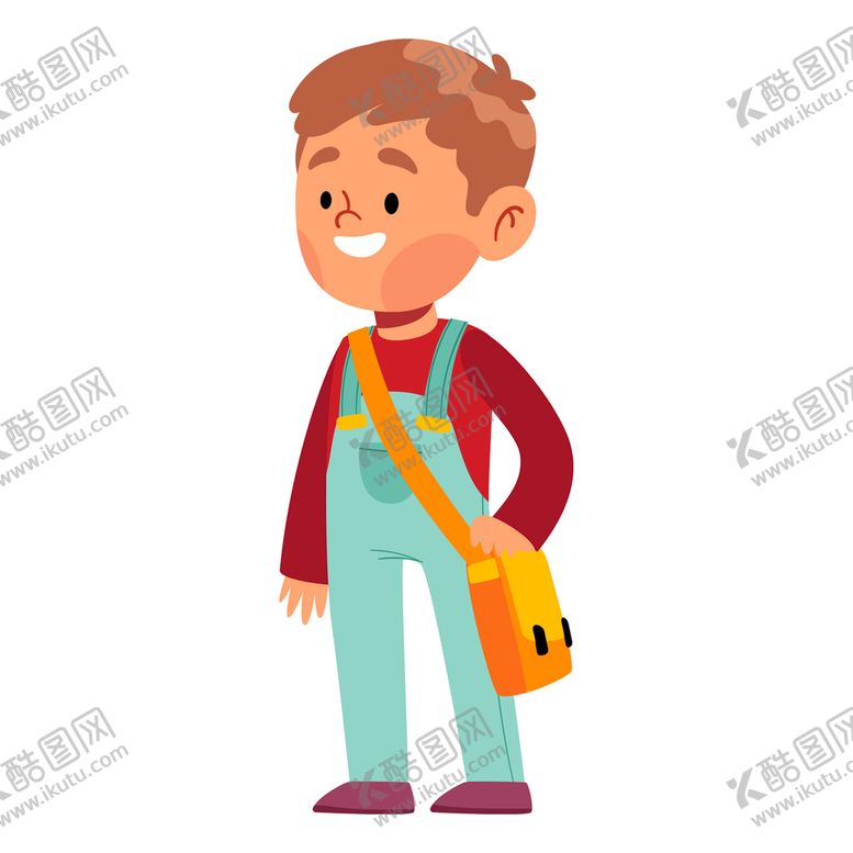 编号：31793410221315363333【酷图网】源文件下载-卡通学生形象