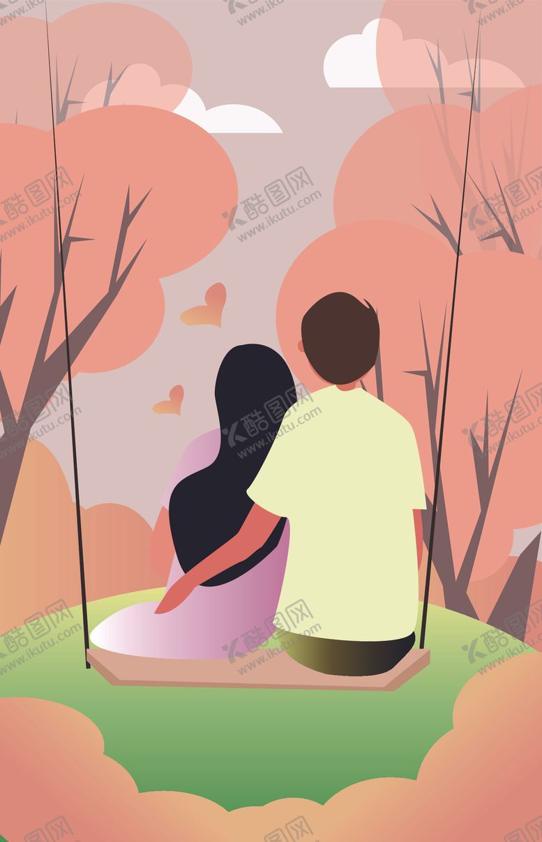 编号：52147910110643123534【酷图网】源文件下载-原创春天节气矢量扁平插画