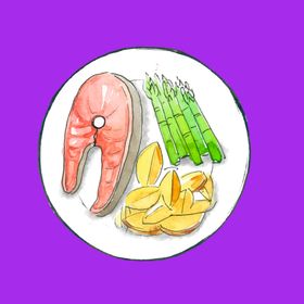手绘美食佳肴素材中餐