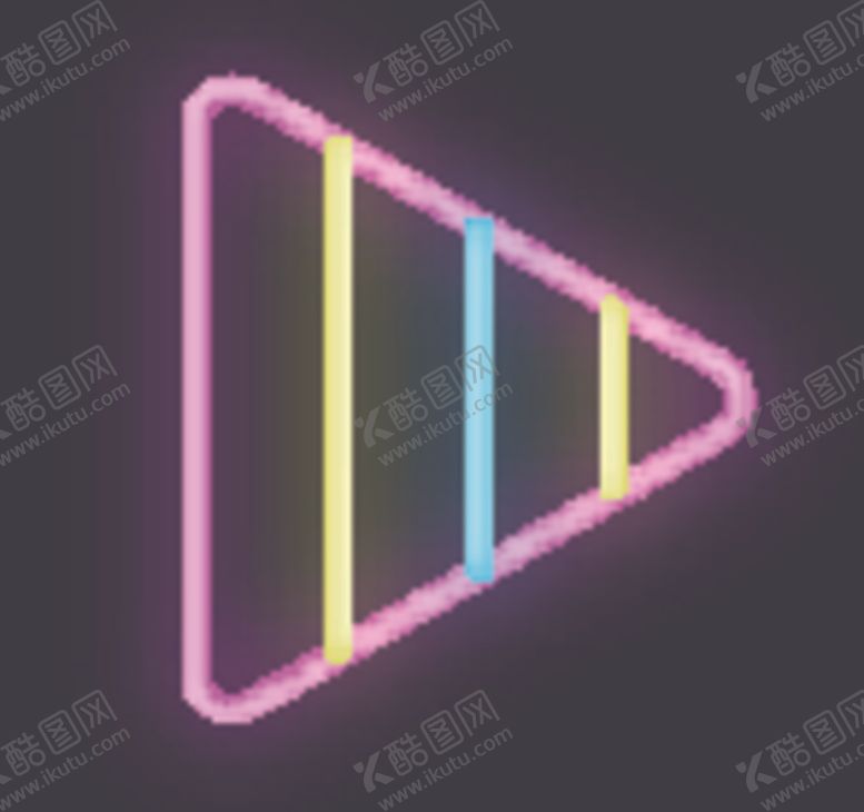 编号：65547906281316304520【酷图网】源文件下载-霓虹灯箭头