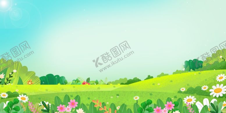 编号：49295605151341387181【酷图网】源文件下载-小清新春天背景