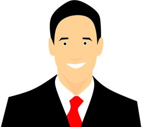 商务男士图标