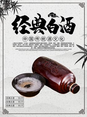 白酒海报图