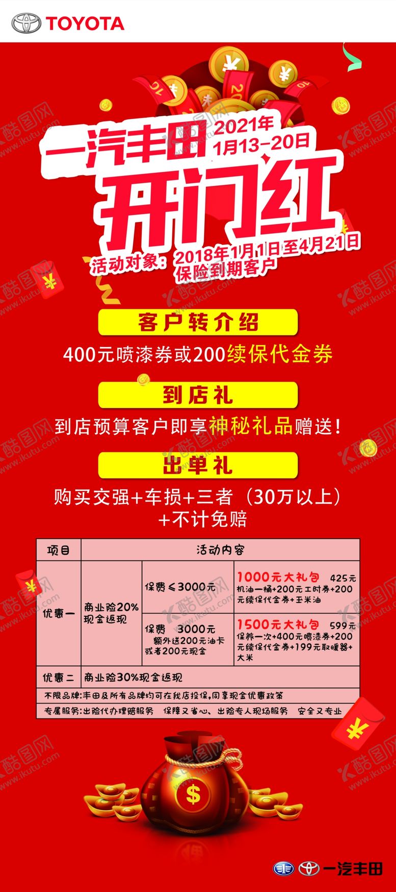 编号：20277504202223318221【酷图网】源文件下载-开门红展架