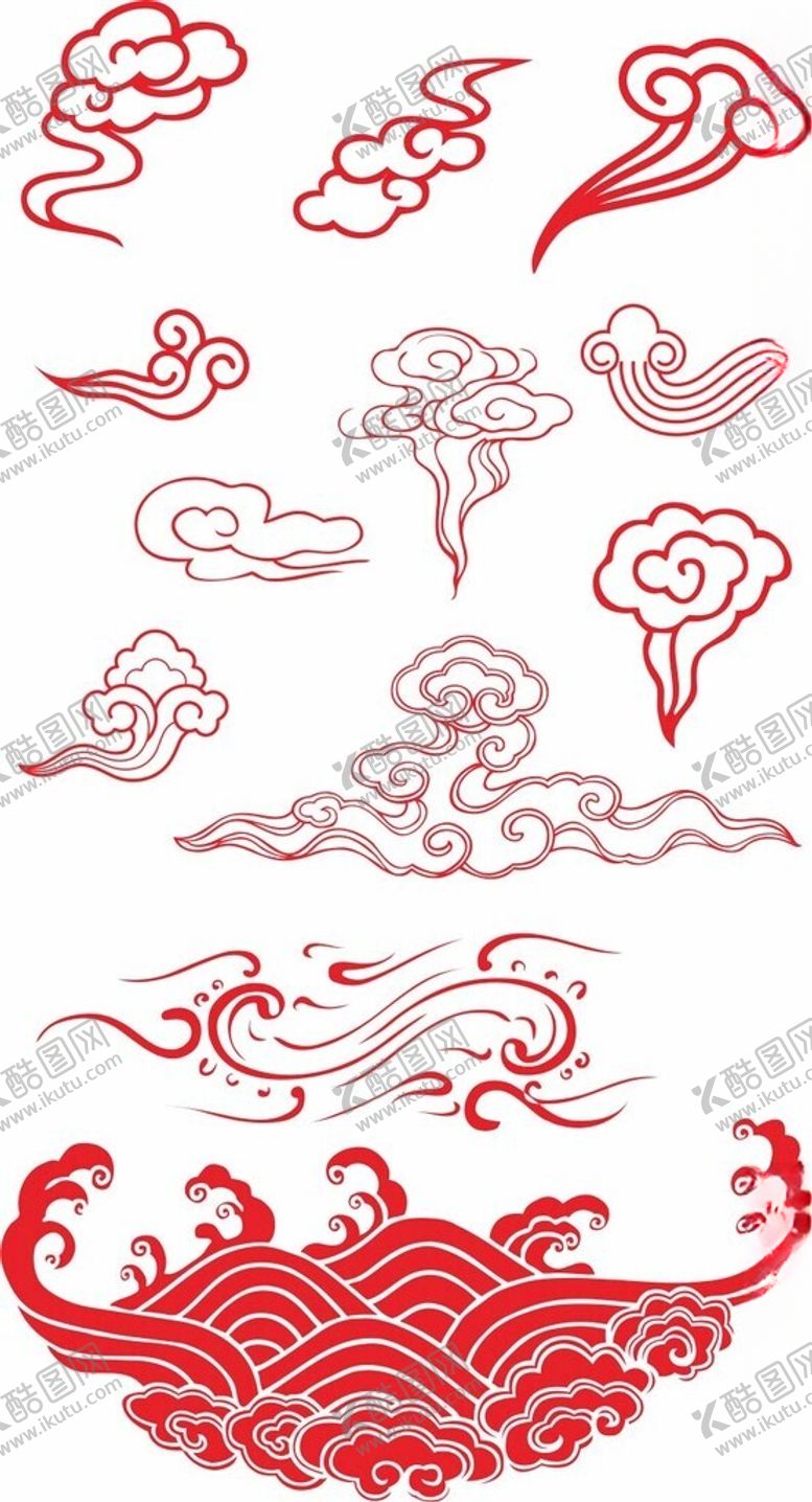 编号：39816202190528352039【酷图网】源文件下载-云纹祥云纹