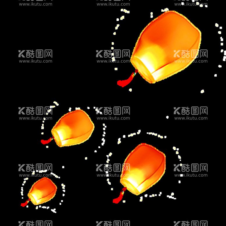 编号：15728010020232312503【酷图网】源文件下载-孔明灯