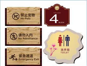 指示牌科室牌提示牌