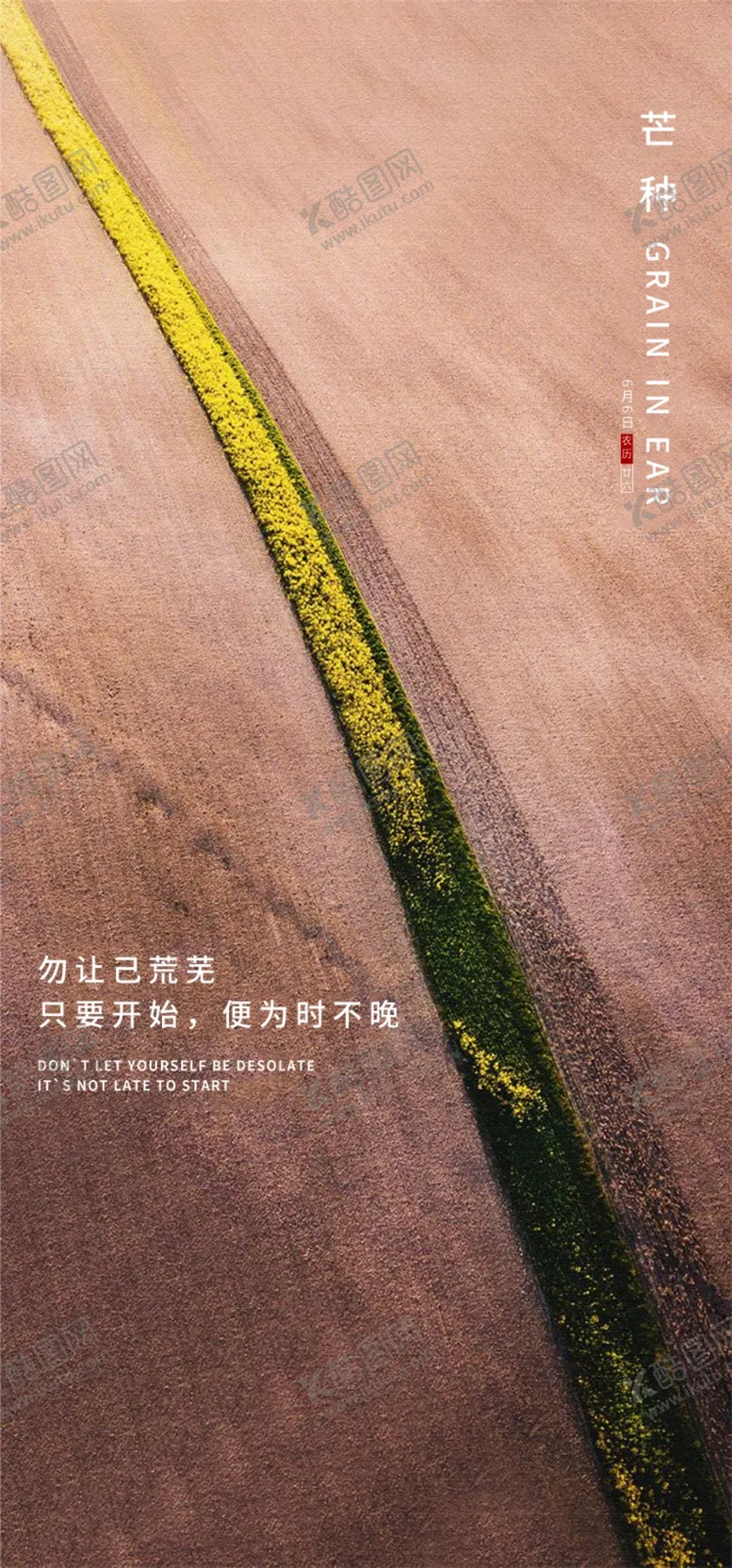 编号：74063407012132414208【酷图网】源文件下载-芒种手机海报