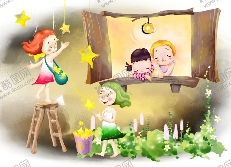 编号：90305810050423407663【酷图网】源文件下载-摘星星