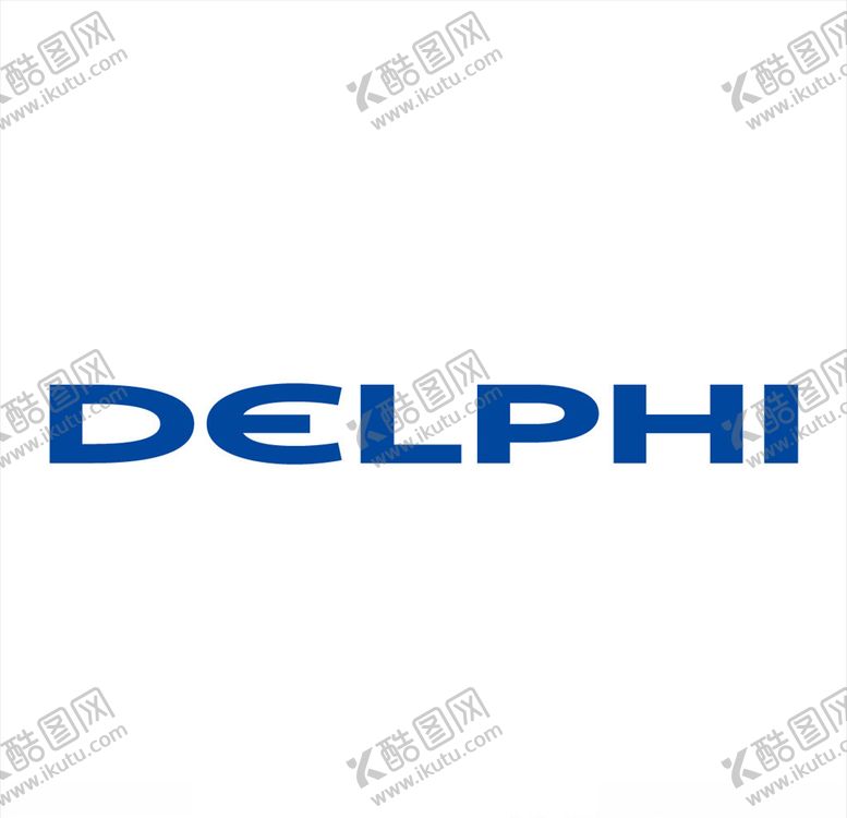 编号：11518109200809584897【酷图网】源文件下载-DELPHI-logo矢量