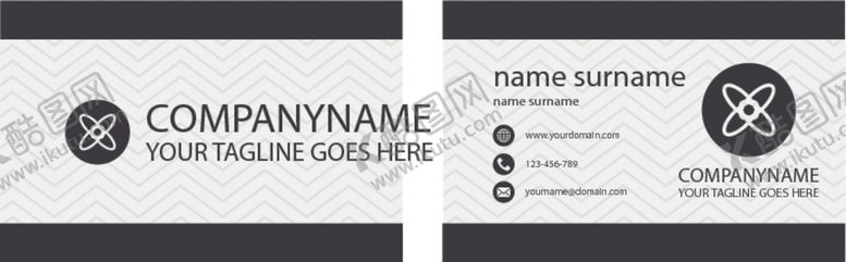 编号：11120709280321446406【酷图网】源文件下载-名片印刷波浪