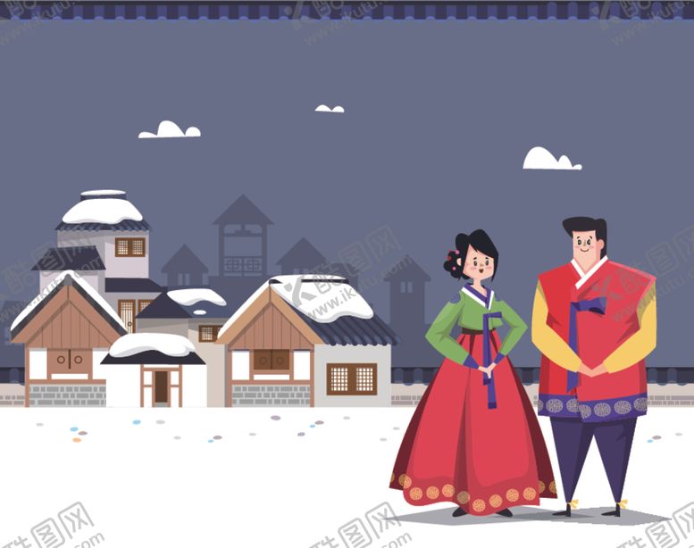 编号：72151109292234162967【酷图网】源文件下载-手绘古代建筑