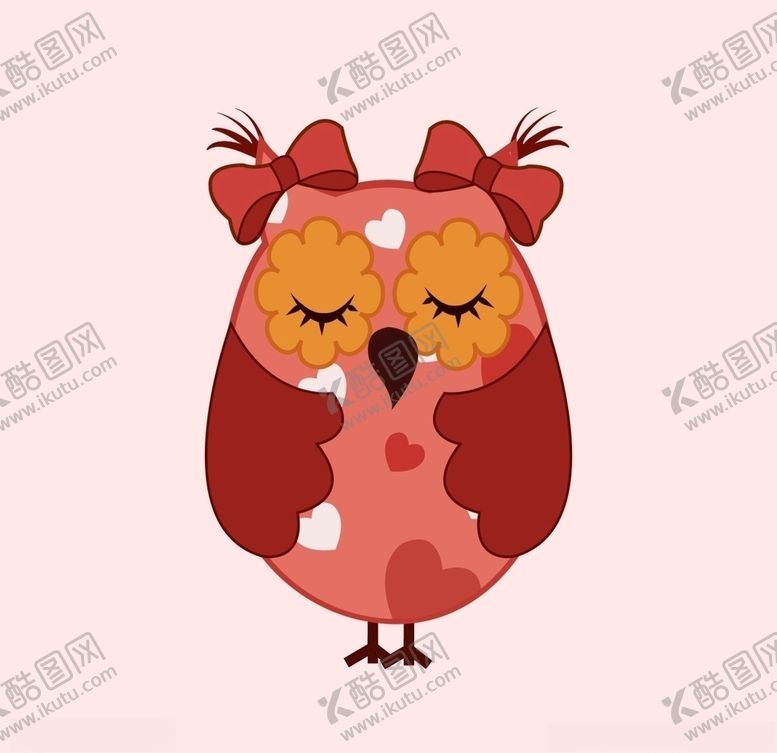 编号：98888609271110418768【酷图网】源文件下载-卡通猫头鹰