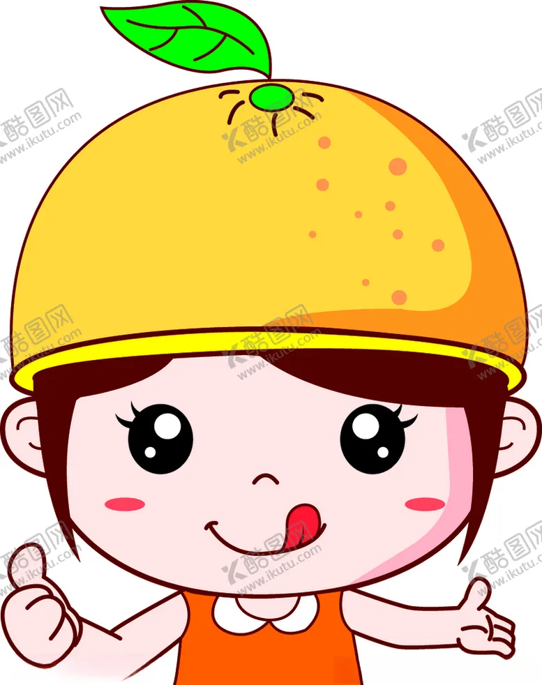 编号：54527503282055554137【酷图网】源文件下载-柑橘女孩