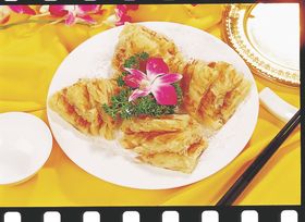 东北葱油饼