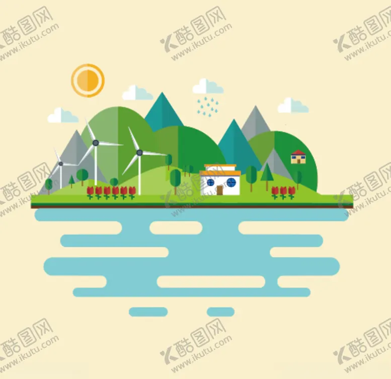编号：68554906261350404156【酷图网】源文件下载-山林插画