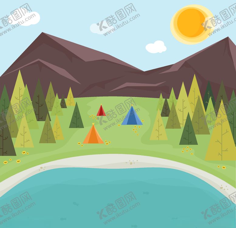 编号：75339809280115521500【酷图网】源文件下载-露营