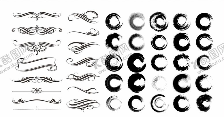 编号：67372809270649179202【酷图网】源文件下载-花纹，笔刷