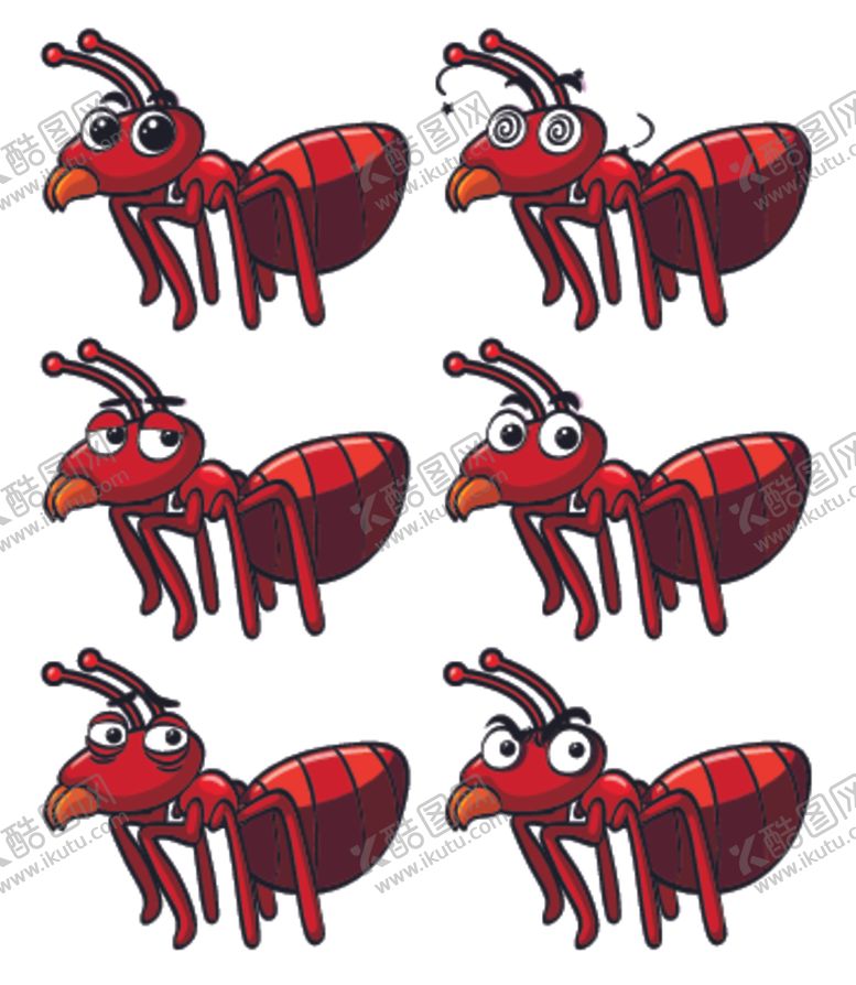 编号：97218709111056385435【酷图网】源文件下载-卡通动物表情