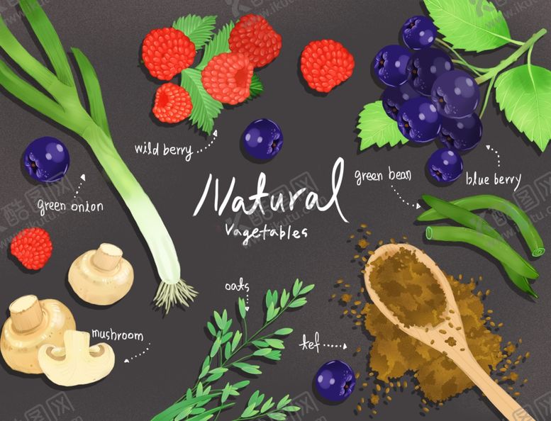 编号：51709710281332017269【酷图网】源文件下载-蔬菜水果素材图片