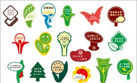 花草牌公园指示牌