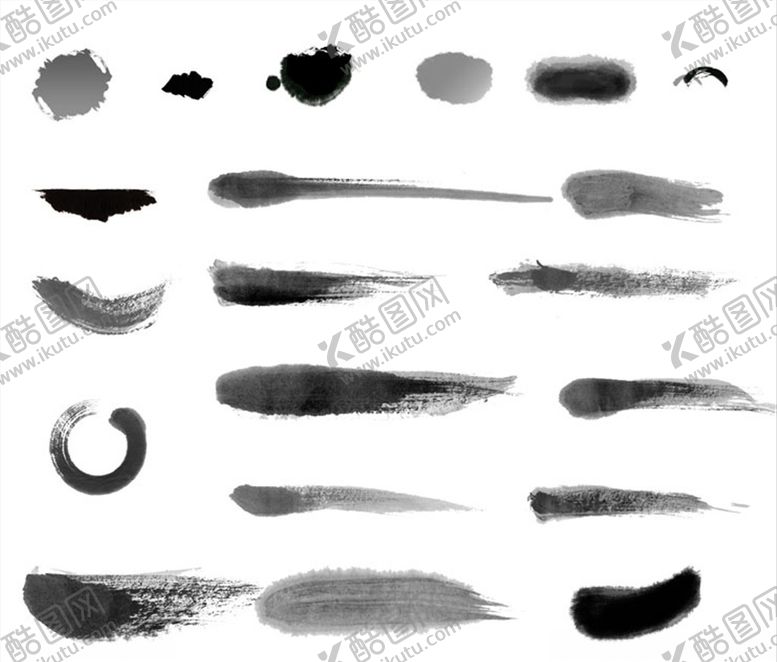 编号：78941510012313556393【酷图网】源文件下载-水墨笔触