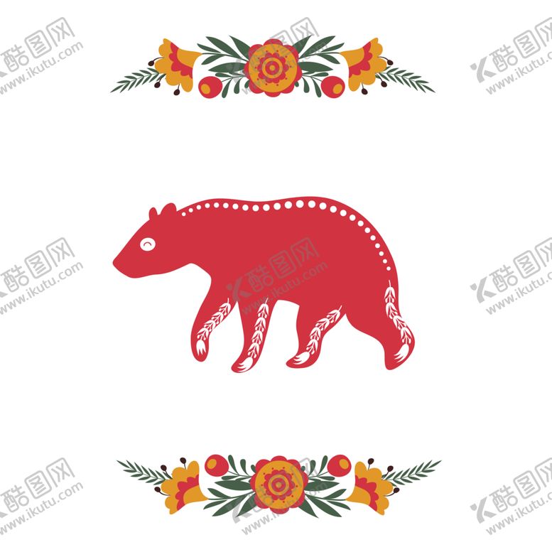 编号：78770610271839351032【酷图网】源文件下载-手绘动物插画