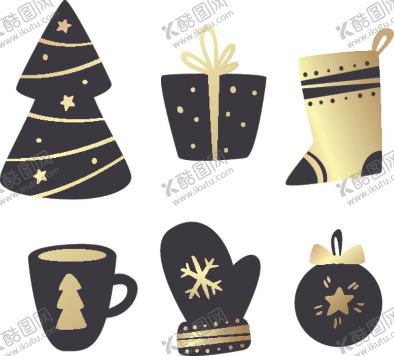 编号：80333210021742158033【酷图网】源文件下载-圣诞节元素