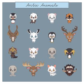 动物头像插画集