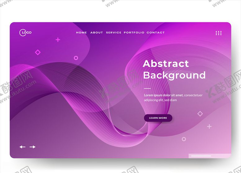 编号：82784909282243144379【酷图网】源文件下载-紫色曲线