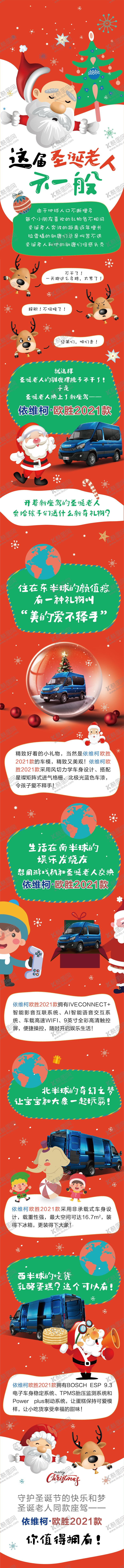 编号：13915012222054241665【酷图网】源文件下载-汽车圣诞节价值点海报长图